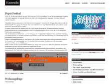 Tablet Screenshot of hausradio.de